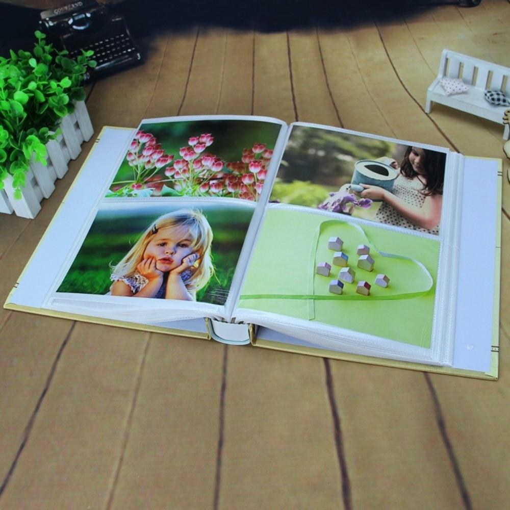 Laminated Photo Album 6 Inch 200 Pockets Photo Storage New Slip-in Picture Albums Home Storage