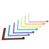 7pcs Paper Crafting Alignment Guides Color Coded Scrapbook Alignment Guides Tools with Storage Case for Card Making DIY