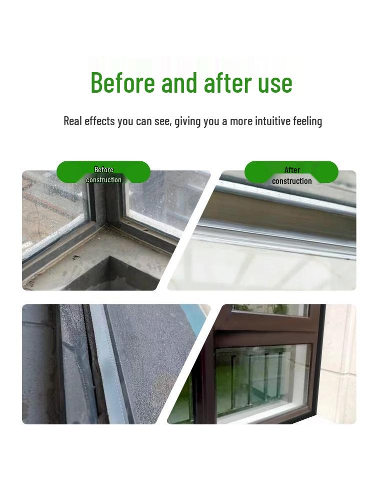 Structural Sealant 008: Neutral, Waterproof, Weather-Resistant Silicone for Doors and Windows