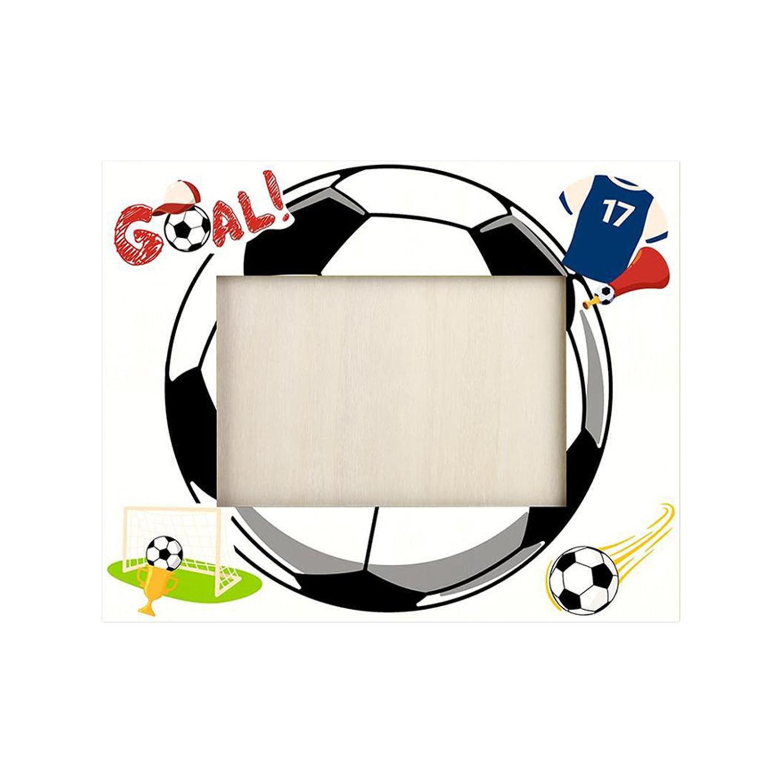 

Baseball Photo Frame Sports Theme Wooden Frame Table Football Frame Dining Table Ornament Party Decoration Gift One Size