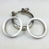 Universal For Exhaust Clamp and Flanges Kit 2.5 inch Stainless Steel