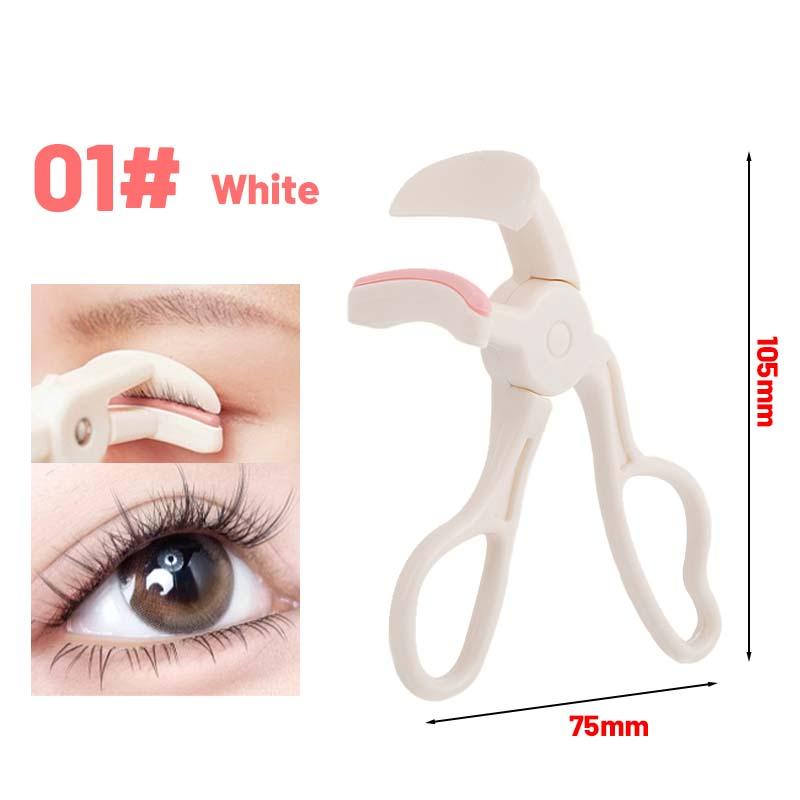 

Эффективные щипцы для завивки ресниц без бортиков, с мягкими силиконовыми/резиновыми подушечками White#01