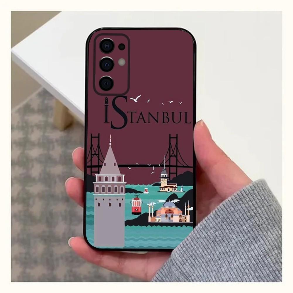 

Турция Стамбул Турция Путешествие Чехол для телефона Для Samsung S24,S21,S22,S23,S30,Ultra,S20,Plus,Fe,Lite,Note,10,9,5G Черный Мягкий чехол Samsung S225G