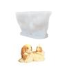 Unique Home Decors Silicone Mold User Friendly Silicone Cats And Dog Scented Candle Mold For Creative DIY Projects