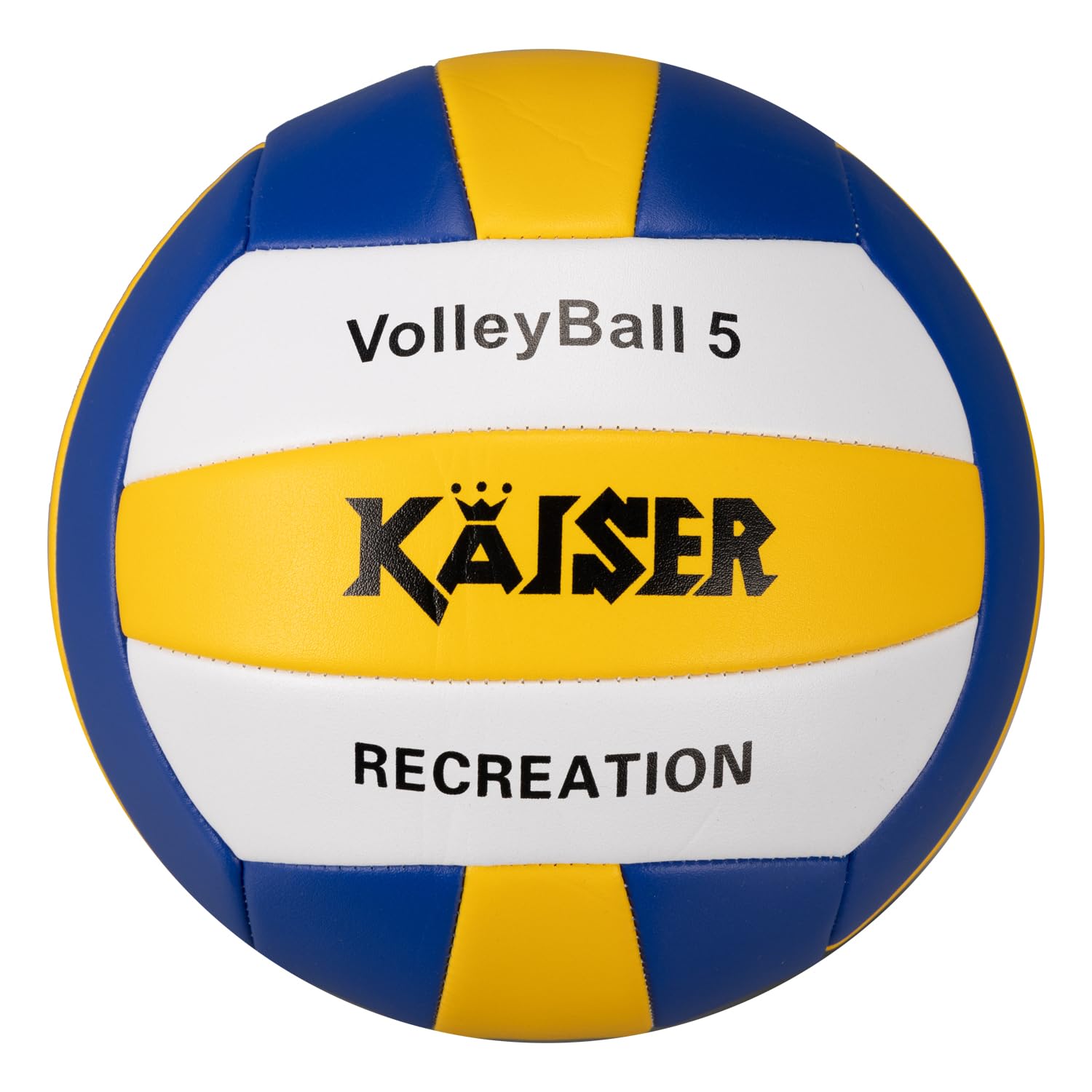 

KAISER PVC Size 5 for Indoor Practice and High School and Adults Volleyball, (KW-230), Boxed, Lightweight, Recreation, Students,