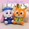 Zootopia Plüschtier Judy Nick Tierfigur mit PP-Baumwollfüllung für Kinder Geschenk
