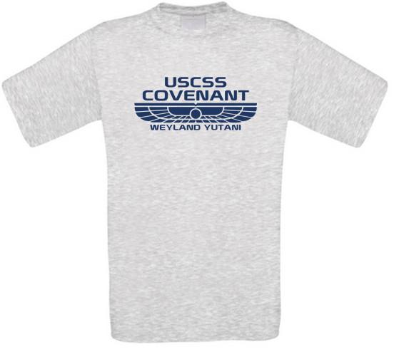 Uscss Covenant Aliens Culto Movie T-Shirt L