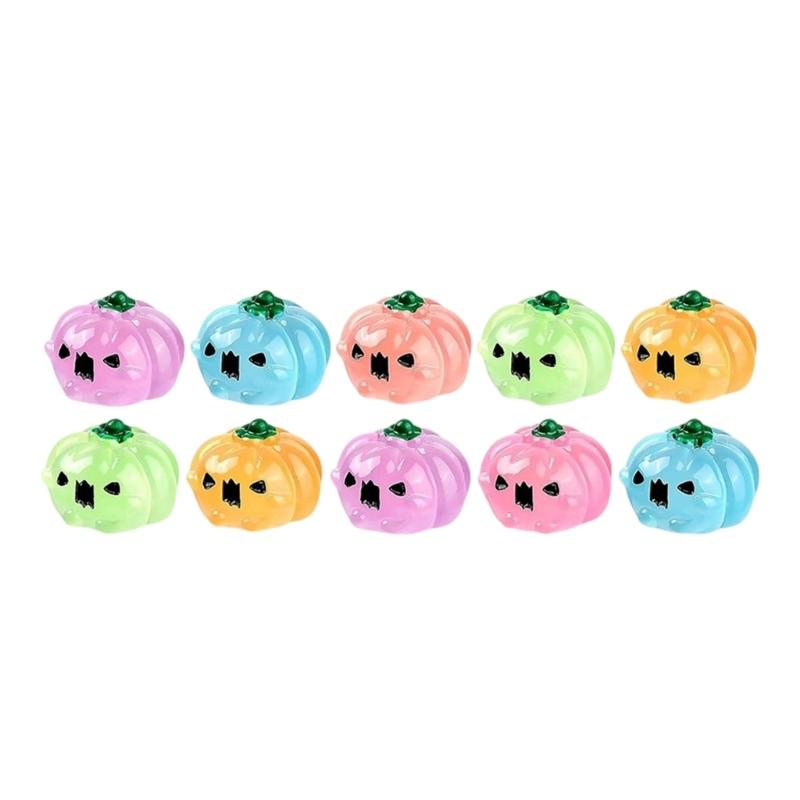 Geister Leuchtende Kürbisdekorationen Einfache DIY Halloween Familienparty Dekoration Handgemacht