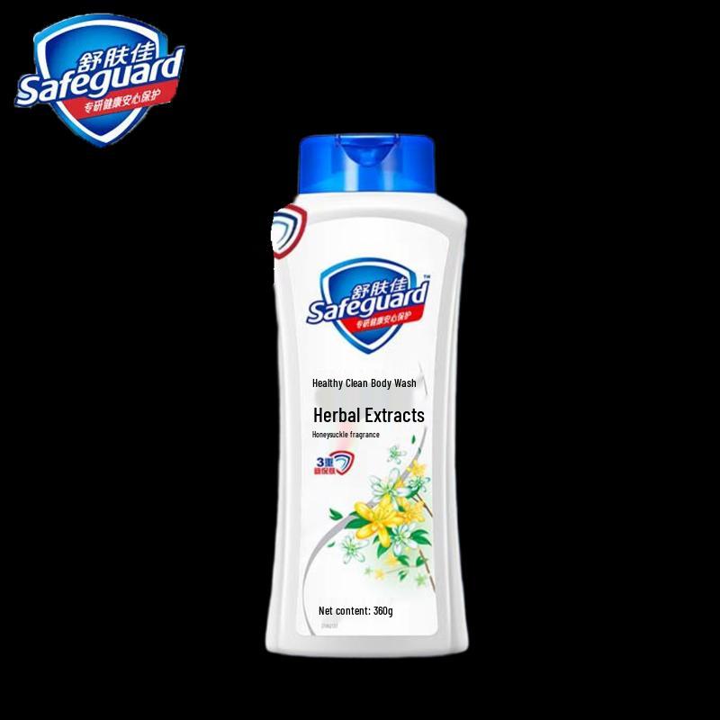 Safeguard Herbal Honeysuckle Scent Shower Gel 360g