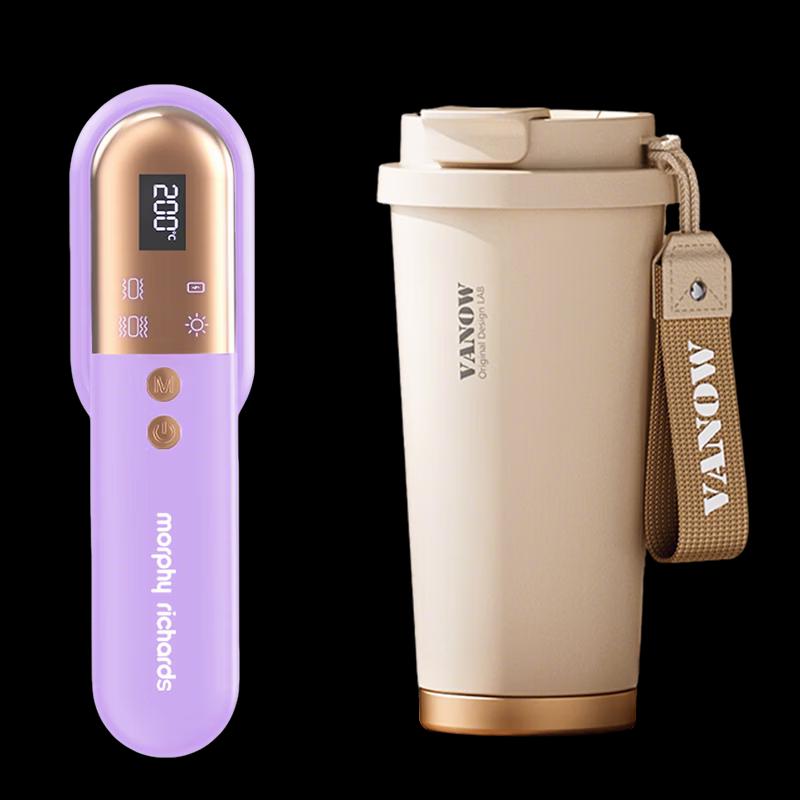 

Thermos Portable Coffee Cup & Massager Comb Set