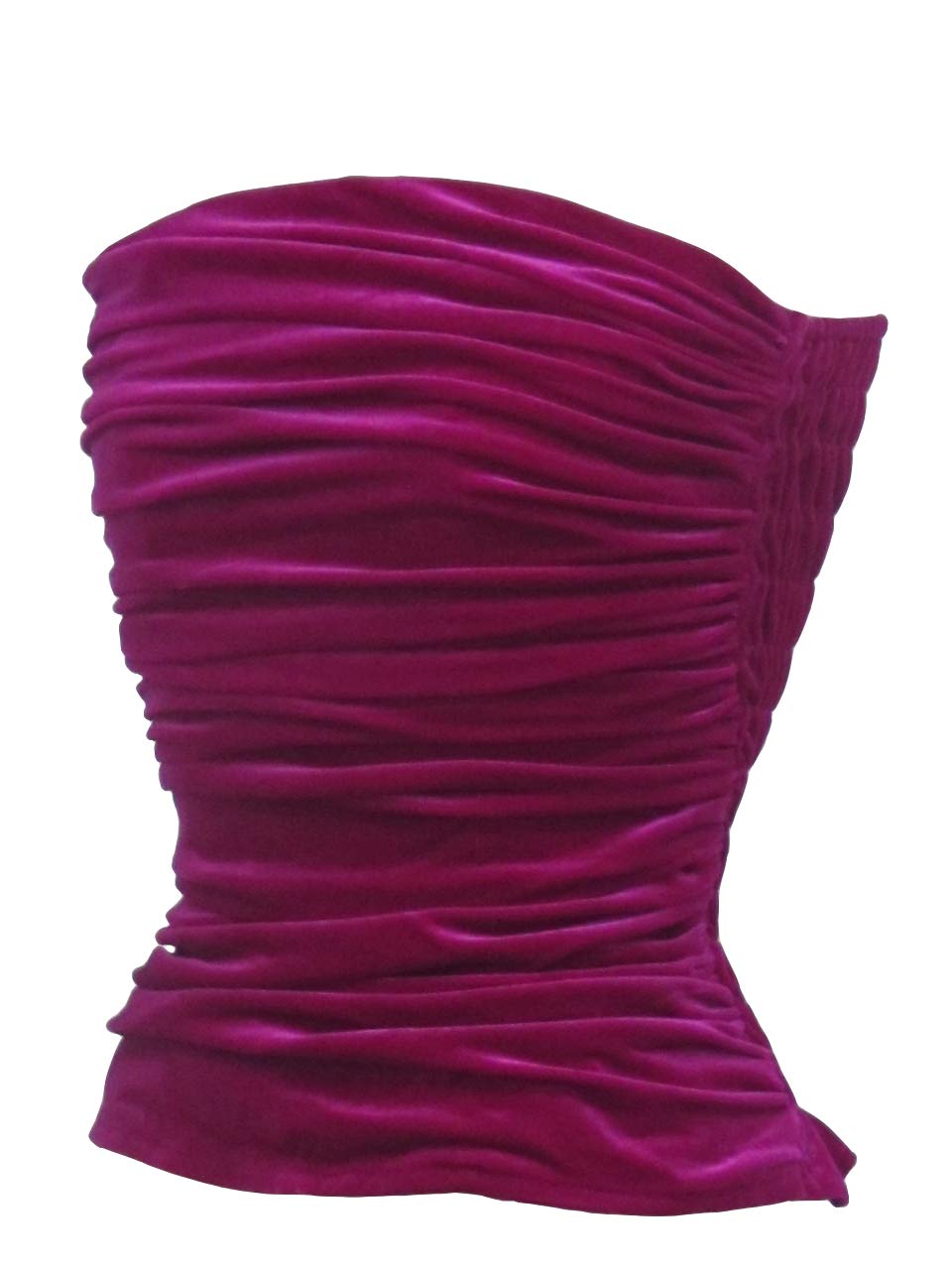 

Marylei Hula Shop Marilei Flamenco Hula Dance Shirred Strapless Velvet Top 1158 [Pink] (S) розовый