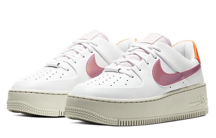 Nike Air Force 1 Sage Low White Digital Pink Pink Foam Women's CV3036-100
