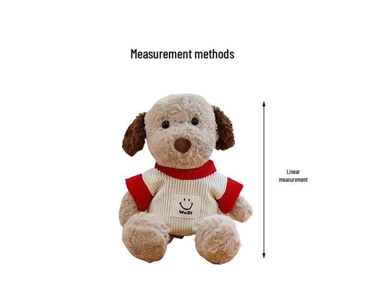 Adorable Dog Plush Toy: Children's Comfort Doll & Claw Machine Prize