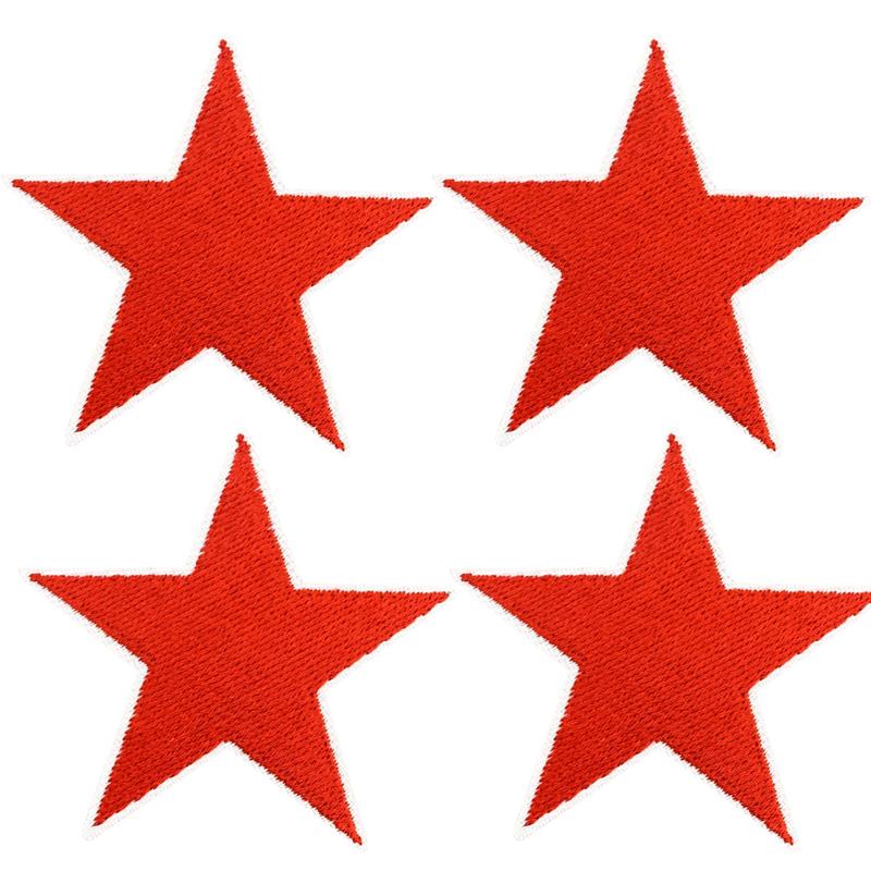 

10PCS Wholesale Red Love Heart Stars Embroidery Patches Cat Cartoon/Letter Patch Iron On Patches For Clothing Hat Sew Badges DIY