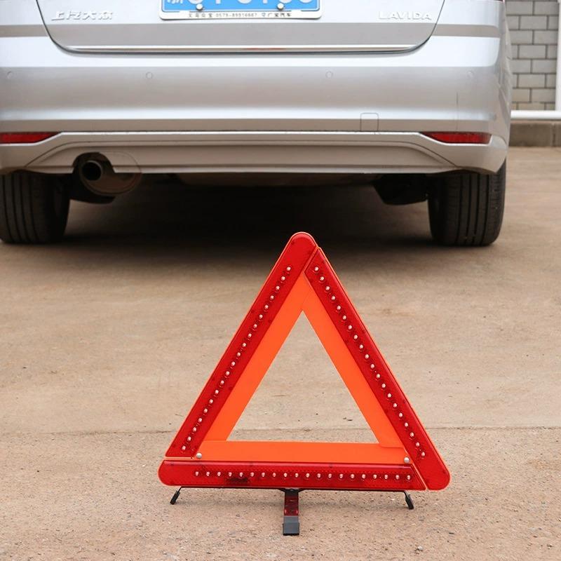 Señal de advertencia reflectante LED para coche, luz de seguridad para estacionamiento, accesorios de auto
