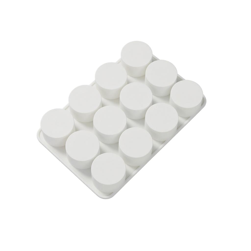 Silicone Heart Shaped Cake Mold Rectangular Multi Cavity Food Grade Non Stick Flexible Baking Mold High Low Temperature Resistant