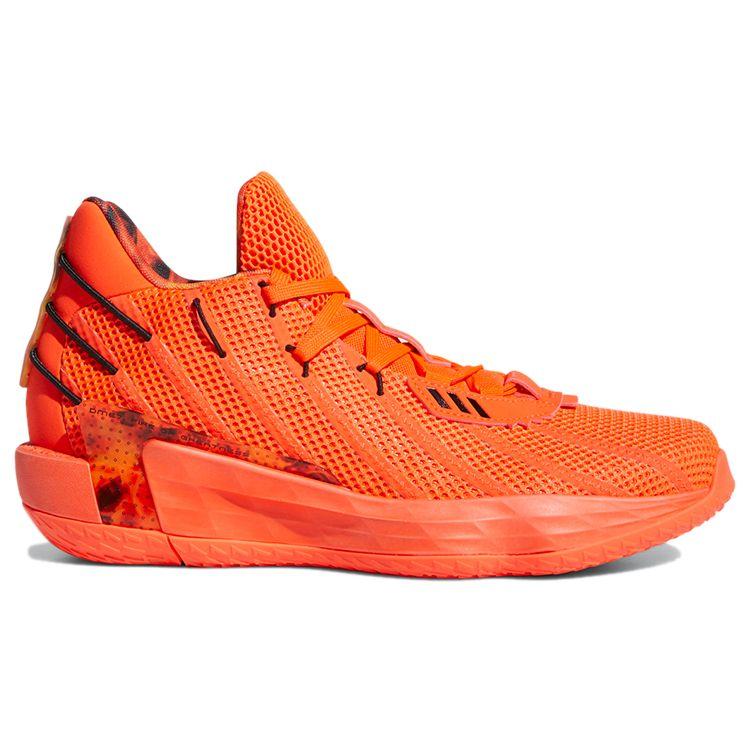 Adidas Dame 7 Fire Inside Men Sneakers Red Solar-Red Core-Black FX7439