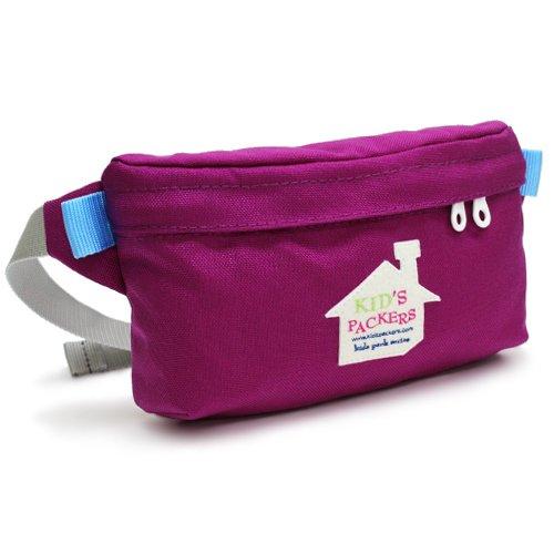 

[Kids Packers] Fanny Pack Kids (S) / fuchsia x light blue