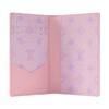 Louis Vuitton Painted Edge Monogram Passport Holder Playful Compact Design Women Accessories Sweet-Lavender M28990