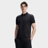 FILA White Solid Knit Short Sleeve Polo Shirt Men tops F11M613103F-NV