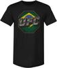 Brazil Flag UFC Graphic T-shirt