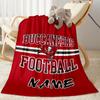 Buccaneers Football Team Spirit Personalized Text Blanket Gift Customizable Blanket Soft & Cozy Versatile for Living Room Sofa Home Decor Livingroom