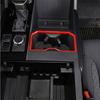 For Toyota Sequoia -2025 Bright Red Front Water Cup Holder Cover Trim