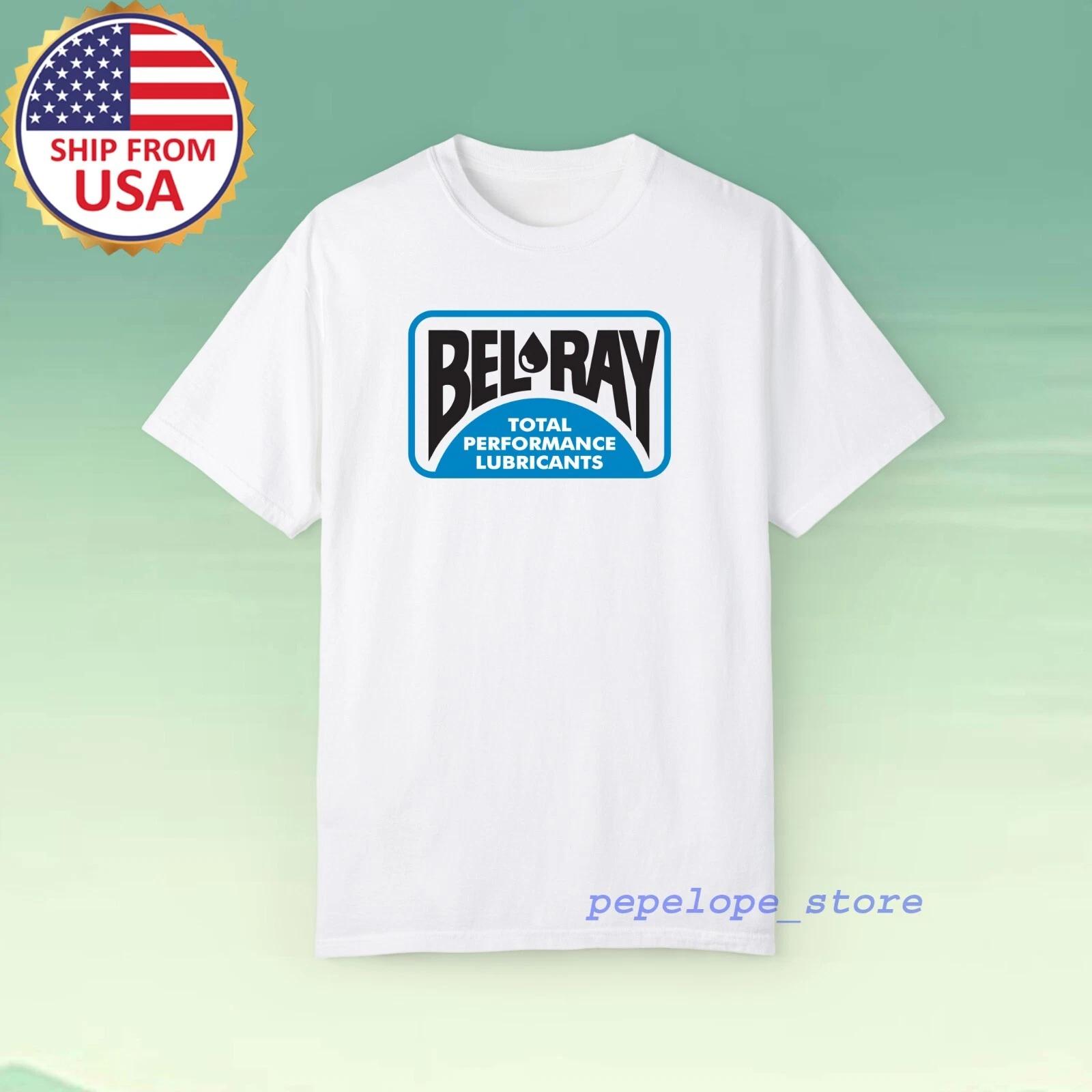 BEL RAY RACING OIL Men s White Size S-5XL 4XL