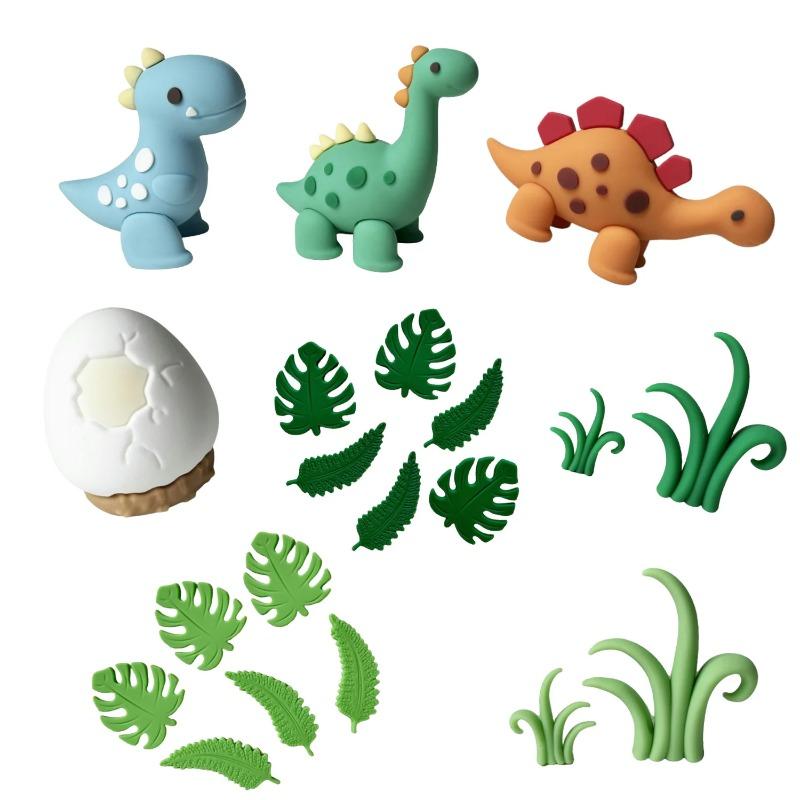 Dinosaur Cake Decorations Dinosaur Babyshower Happy Birthday Cupcake Topper Dinosaur Cake Toppers for Kids Birthday Baby Shower