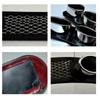 2 Peças/Conjunto Universal Carro Auto Estilo Grade Decorativa Falsa Saída de Ar Tubo Silenciador de Escape Fita Adesiva Modificação de Carro