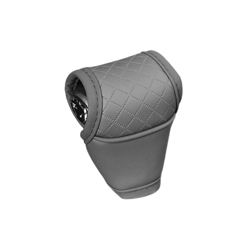 1 Pieza Cuero PU Antideslizante a Prueba de Polvo Protector de Pomo de Palanca de Cambios Universal Cubierta de Palanca de Cambios de Coche Accesorios de Decoración Interior para Palanca de Cambios