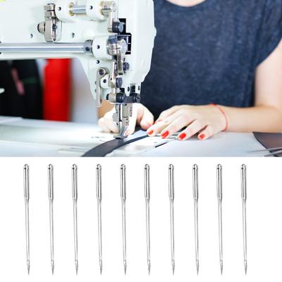100Pcs Metal Sewing Machine Needle Industrial Grade Heavy Duty Steel Sewing Needle Precision Ground Smooth Stitching