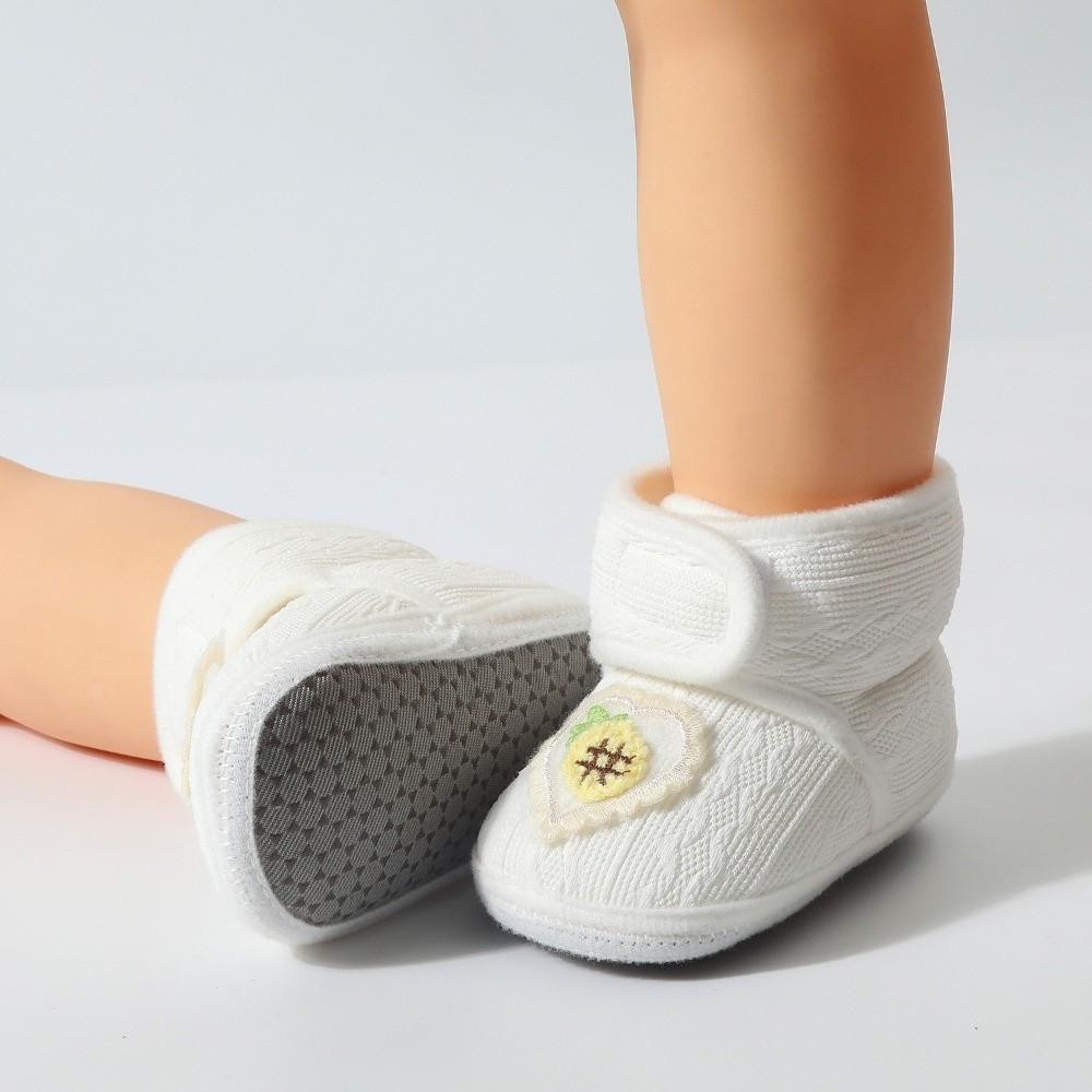 Warm Newborn Baby Shoes Cotton Infant First Walking Shoes Cute Baby Footwear