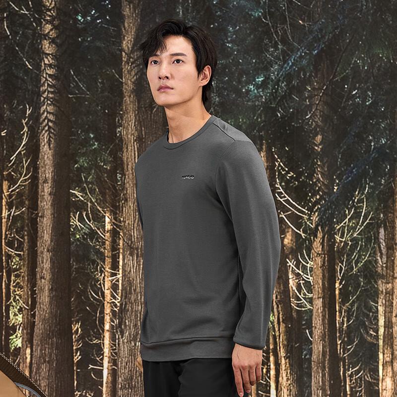 TOREAD Men s Warm Fleece Long-Sleeve Top L