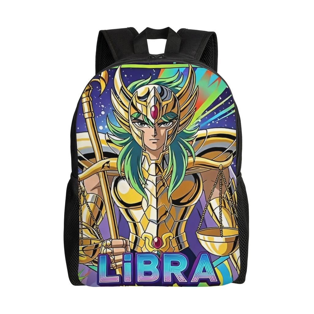 Knights of the Zodiac Backpack  Ita Bag  Mochila Portable Campus Sturdy Shoulder Rucksack