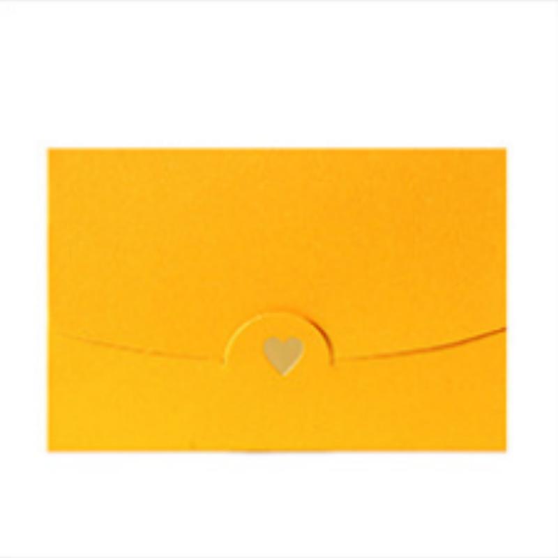 20pcs Mini Envelopes Small Greeting Card Name Card Envelope Hot Stamping Love Pearlescent Paper