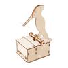Engaging Wooden Craft Set For Kids Creative Educational Pecker Toothpick Box Ideal For Family Bondings