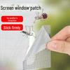 Waterproof Mosquito Screen Repair Tape & Velcro Stickers for Windows and Doors