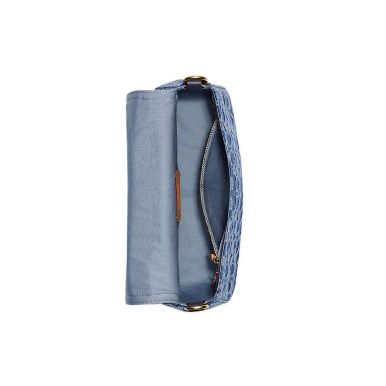 New COACH Tabby Fabric Shoulder Bag Handbag Crossbody Bag Shoulder Bag Women's Denim Blue CA105-B4UDF
