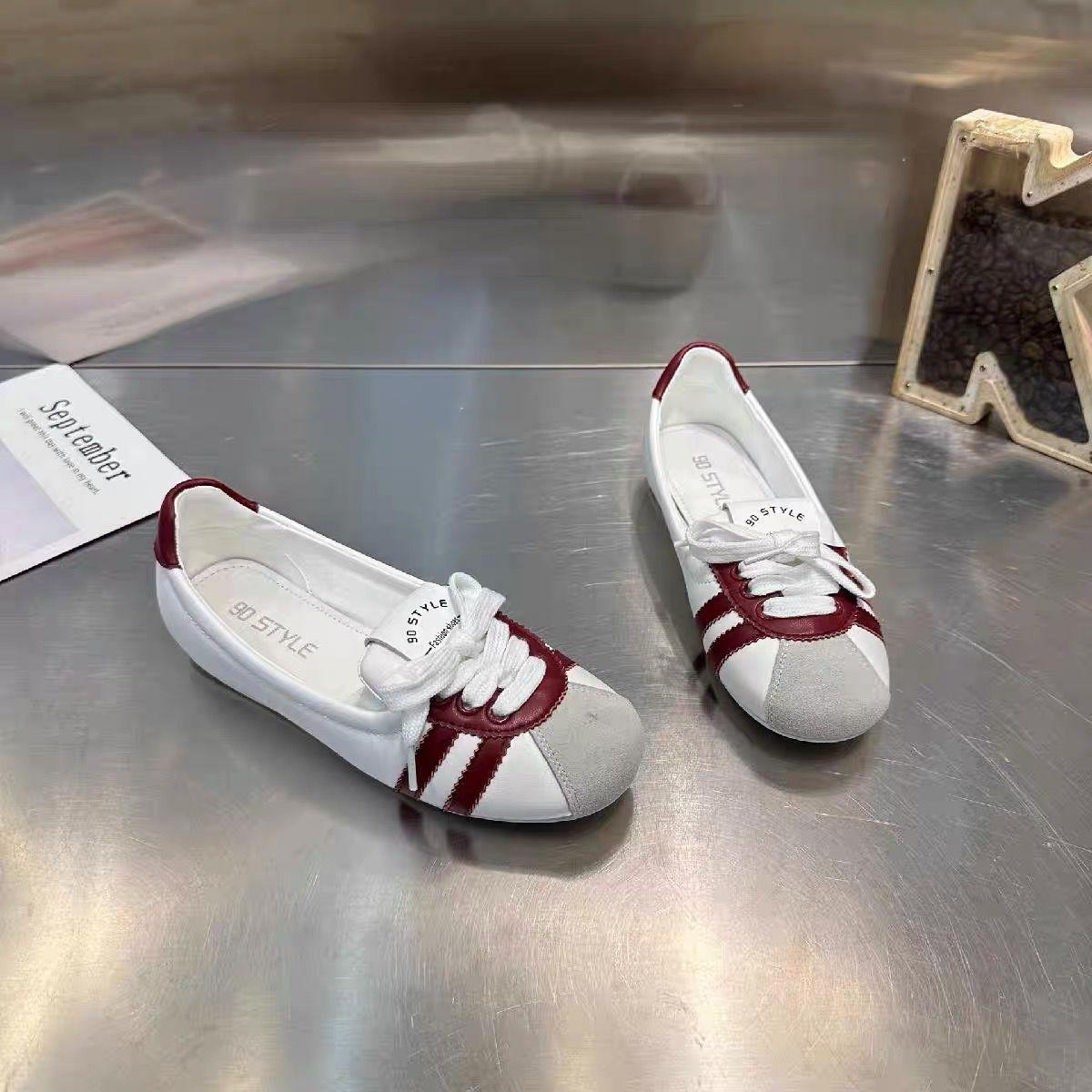 

Модные дизайнерские женские кроссовки, балетки, повседневная спортивная обувь, весна 2025, на шнуровке, новый бренд, для бега, балета, танцев, ходьбы, Mujer, сандалии 35