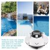 Cordless Robotic Pool Cleaner 35W Pool Vacuum 35W Powerful Suction Lasts 90 Mins with LED Indicator