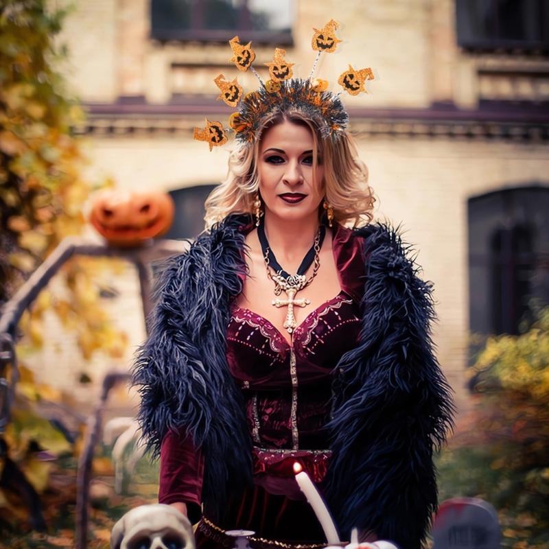 Comfortable Headbands Decorative Festival Hair Hoop Adults Girls Spirit Headdress for Birthday and Holiday Celebrations