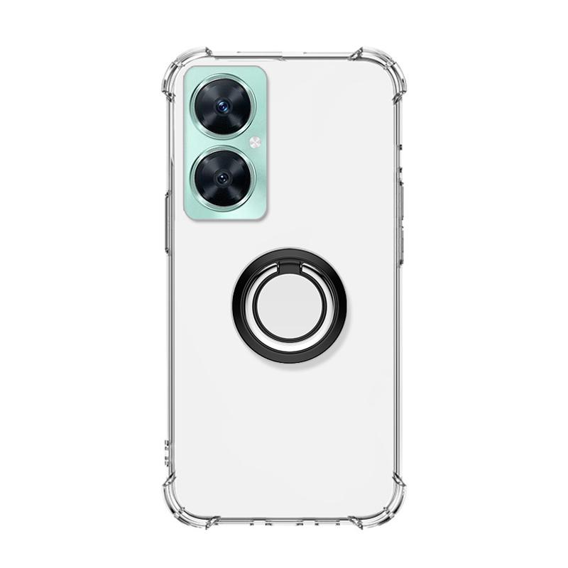 Průhledné pouzdro s kroužkem pro Huawei Nova 11i Držák Nárazuvzdorné pouzdro pro Nova 11 10 9 8 7 Pro Průhledný měkký silikonový zadní kryt telefonu