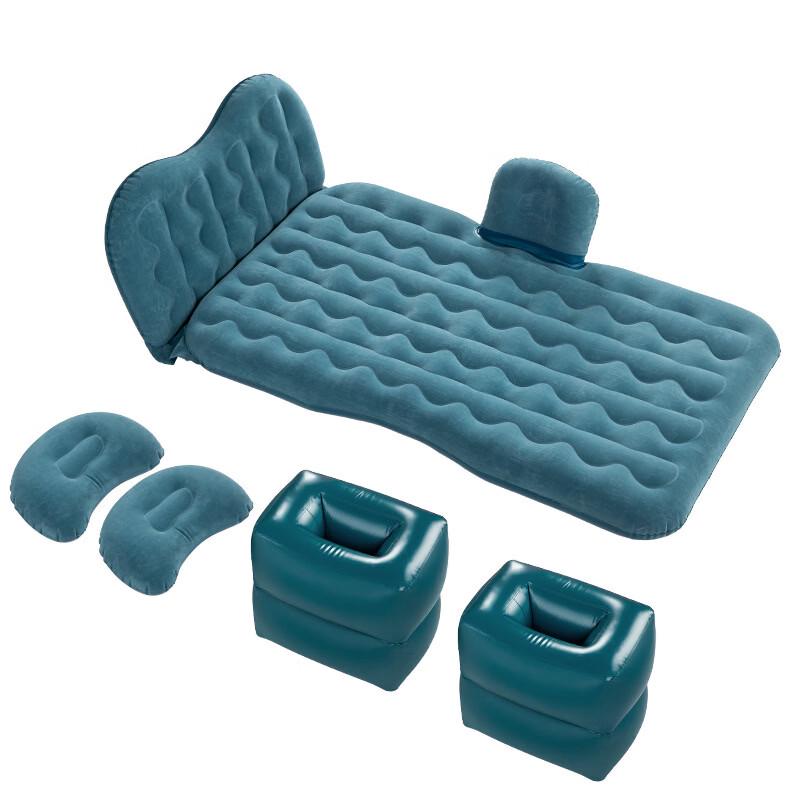 OEING Car Inflatable Travel Air Mattress with Headrest