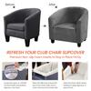 Club Chair Cover Stretch Armchair Slipcover Bar Living Room Tub Protector Cover