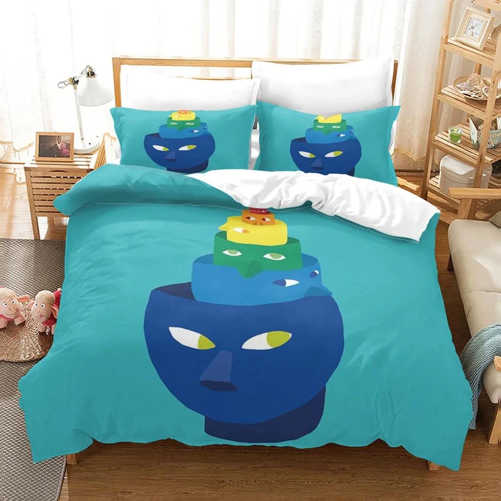Statue of Liberty Bedding Set Modern Art Duvet Cover King/Queen Size Teens Adults Creative Fashion Pop Polyester Quilt Cover