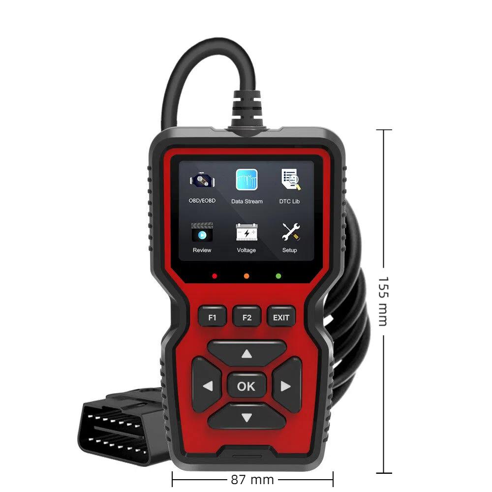 V519 Professional Usb Obd2 Scanner Car Diagnostic Tool For Real Time Engine Monitoring And Error Code Reset