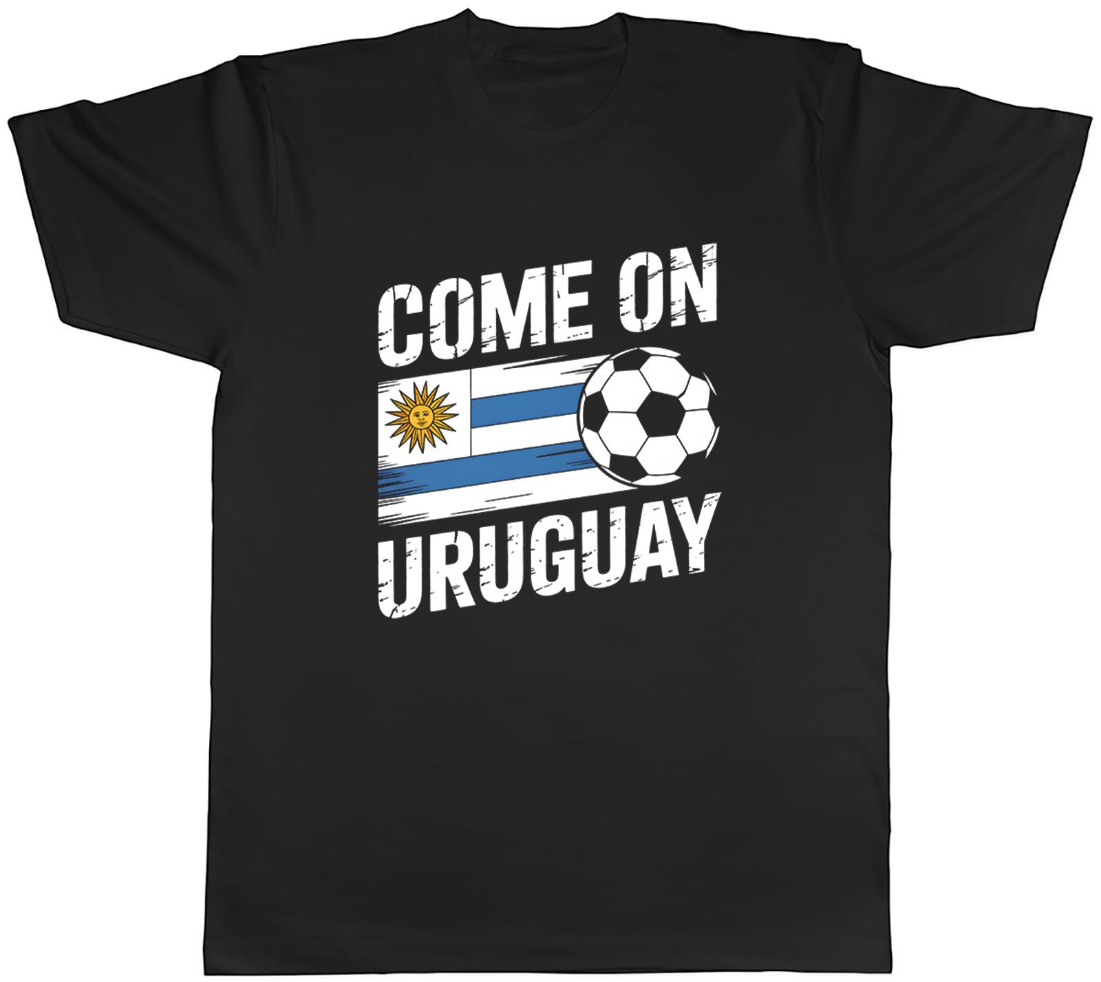 Come on Uruguay Supporter Football Fan Unisexs TShirt Tee Gift Top S