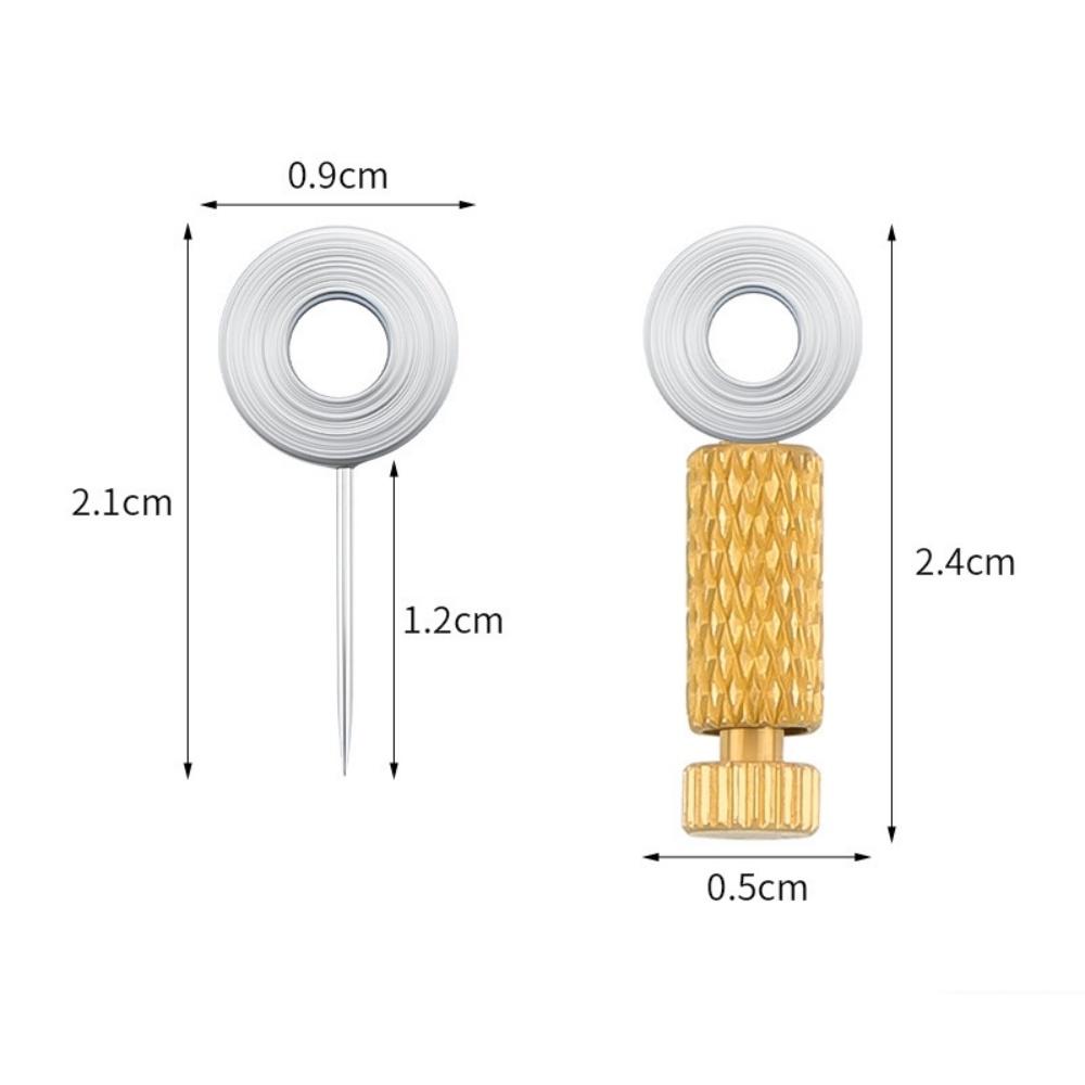 20Pcs Leather Suture Positioning Needles DIY Tool Suture Fixed Position Needles Leather Fixed Suture Needles Craft Supplies