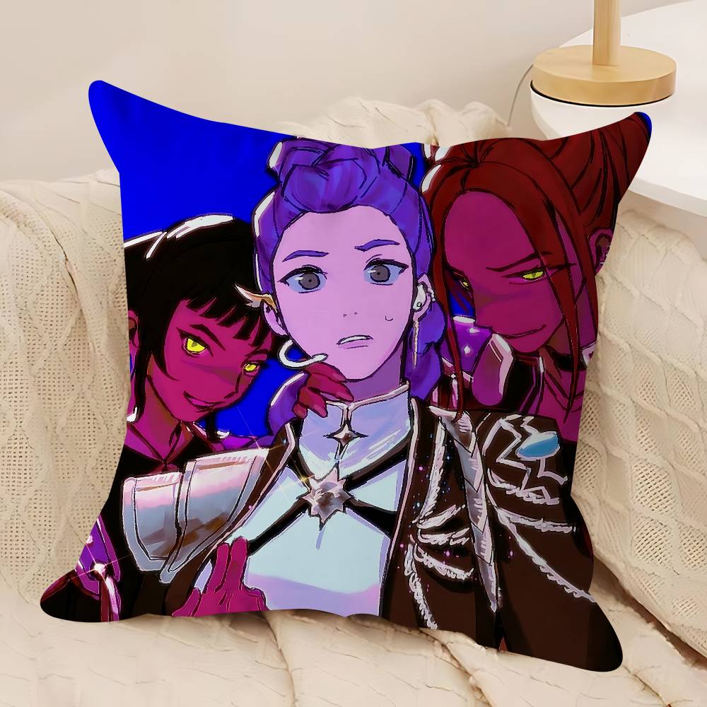 KPop Demon Hunters Personalized Pillow Dust Cover Bedroom Kids Party Decoration Pillowcase Birthday Children Gift